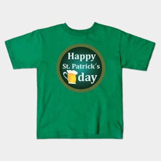 Happy St. Parick´s day_phrase Kids T-Shirt